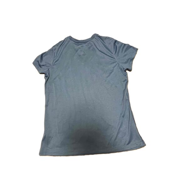 Womens Blue Athletic Dri-Fit V-Neck T-Shirt Size XL - Picture 2 of 5